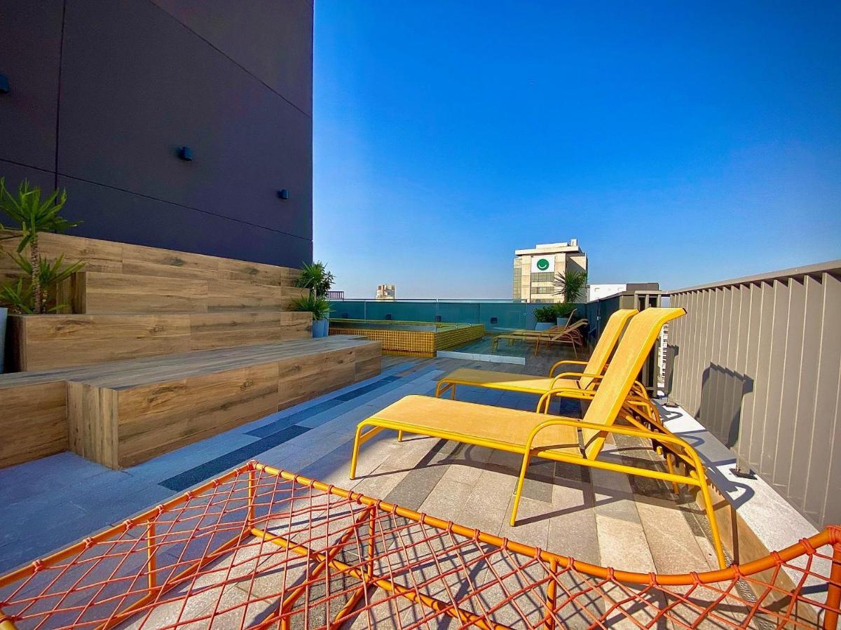 Oasis Urbano: Studio Deslumbrante Com Piscina Na Cobertura By Dabra House- Vn 03 サンパウロ エクステリア 写真