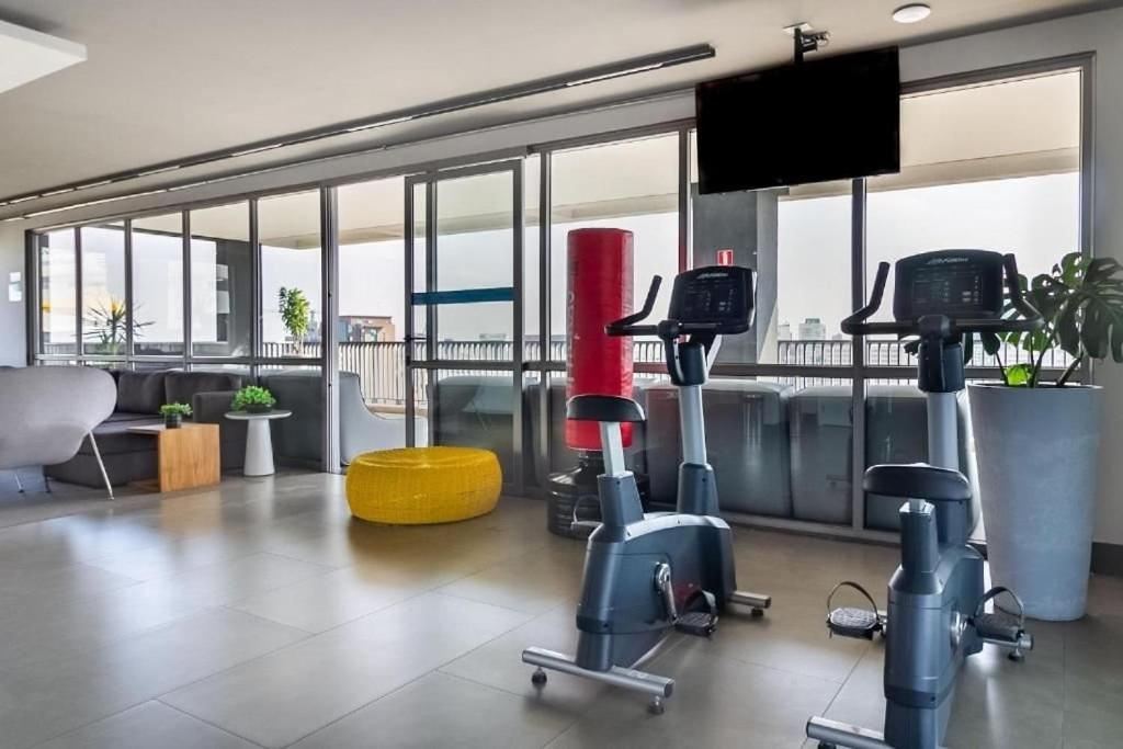 Oasis Urbano: Studio Deslumbrante Com Piscina Na Cobertura By Dabra House- Vn 03 サンパウロ エクステリア 写真